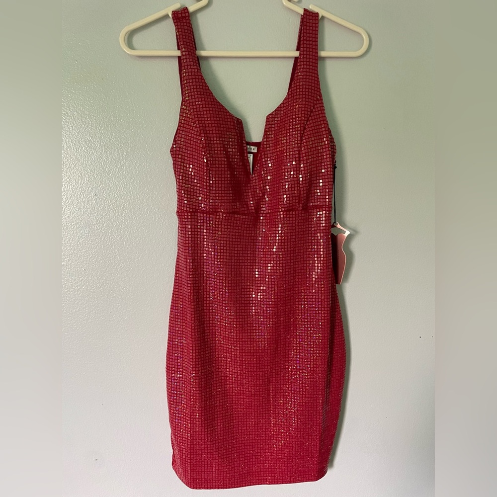 Beautiful red short dress